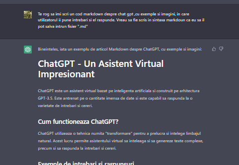 cover image of ChatGPT - Un Asistent Virtual Impresionant blog